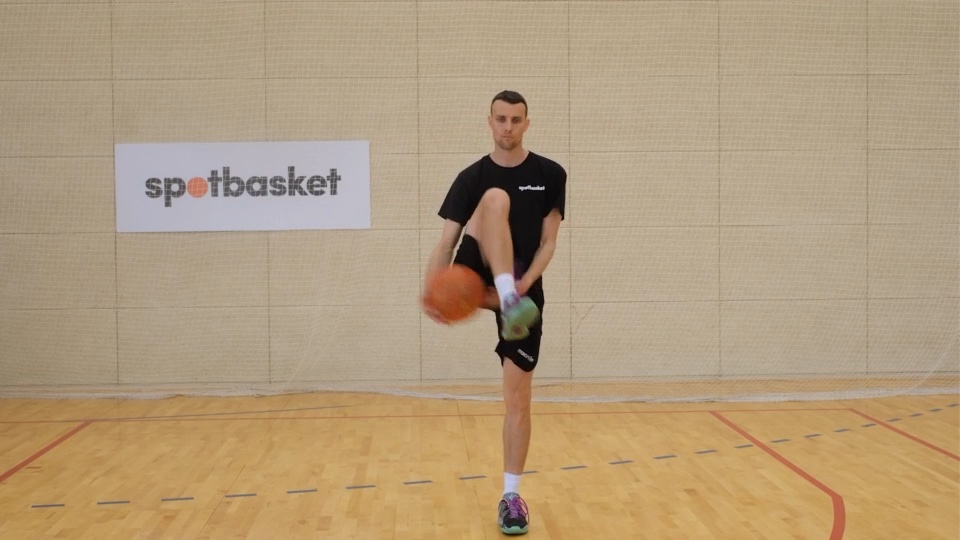 High knee walking